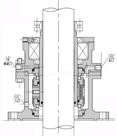 双端面釜用机械密封尺寸图