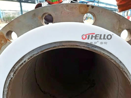OTH-2110型膨体聚四氟乙烯垫片现场应用.jpg